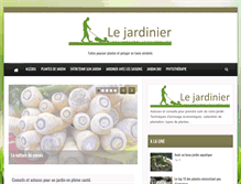 Tablet Screenshot of le-jardinier.fr